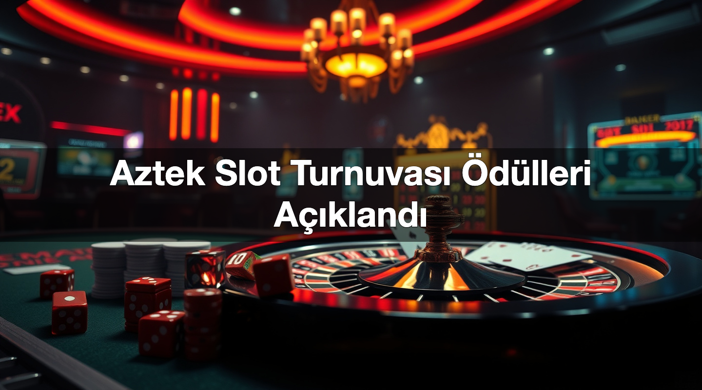 Aztek Slot Turnuvası Ödülleri Açıklandı
